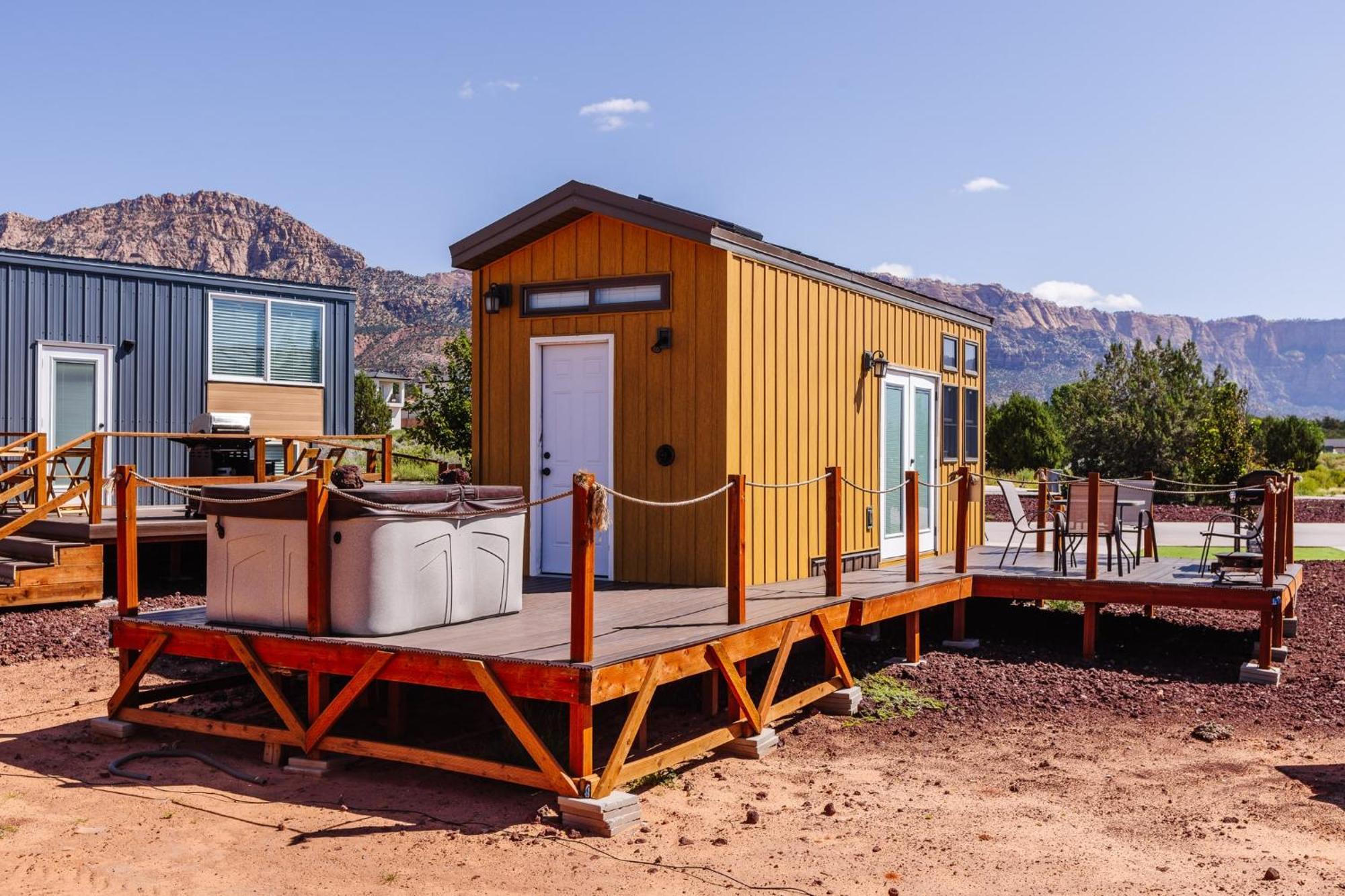 Apple Valley Desert Oasis Tiny Home المظهر الخارجي الصورة